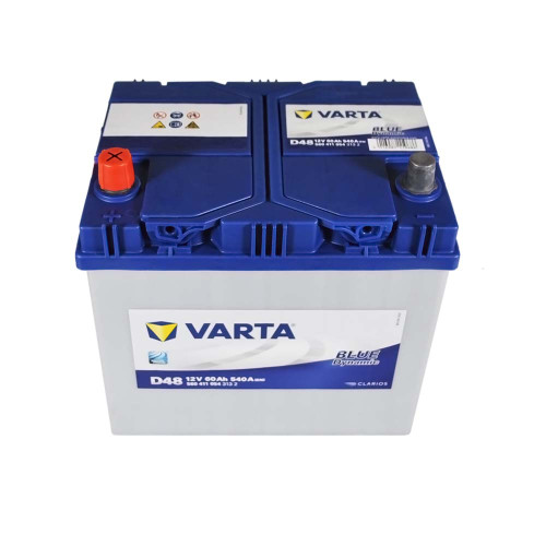 Автомобільний акумулятор VARTA Blue Dynamic Asia 60Ah 540A L+ (лівий +) D48