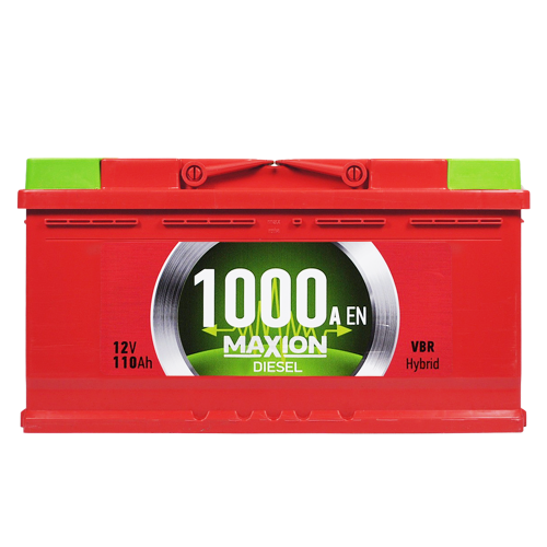 Автомобільний акумулятор MAXION Diesel 110Ah 1000A R+ (правий +) MF L5