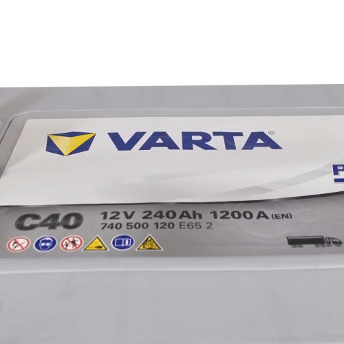 Автомобільний акумулятор VARTA Promotive EFB 240Ah 1200A L+ (лівий +) C40