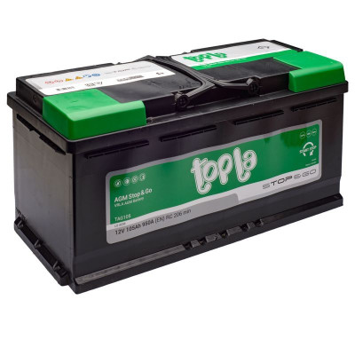 Авто акумулятор Topla AGM 105Ah 950A R+ (правий +) L6 Авто акумулятор Topla AGM 105Ah 950A R+ (правий +) L6