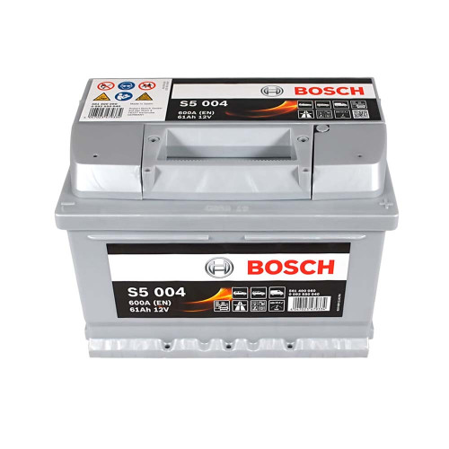 Автомобільний акумулятор BOSCH 61Ah 600A R+ (правий +) S50 040