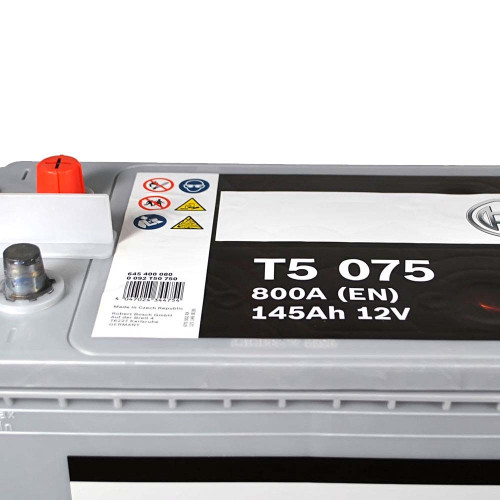 Автомобільний акумулятор BOSCH 145Ah 800A L+ (лівий +) T50 750