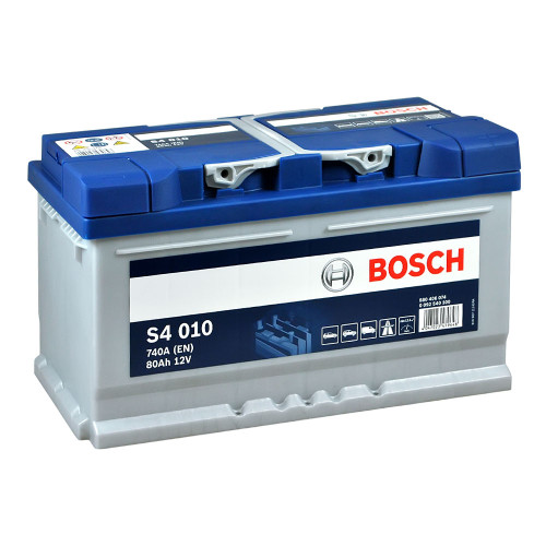 Автомобільний акумулятор BOSCH 80Ah 740A R+ (правий +) S40 100