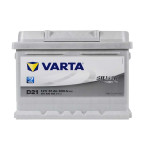 Автомобільний акумулятор VARTA Silver Dynamic 61Ah 600A R+ (правий +) D21