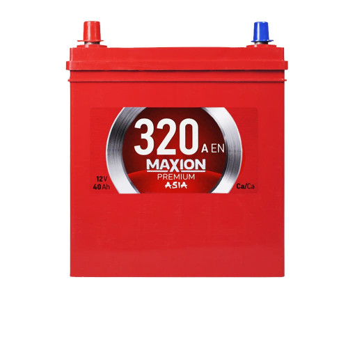 Автомобільний акумулятор MAXION Premium Asia 40Ah 320A L+ (лівий +) NS40