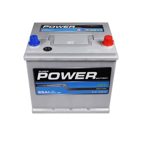 Автомобільний акумулятор POWER Silver Asia 65Ah 650A R+ (правий +) D23 SMF н. до.