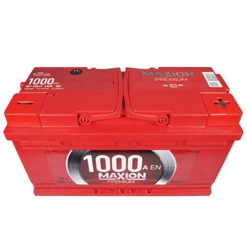 Автомобільний акумулятор MAXION Premium 110Аh 1000A R+ (правий +) TR L5