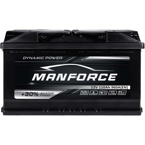 Автомобільний акумулятор MANFORСE 110Ah 960A R+ (правий +) MF L5
