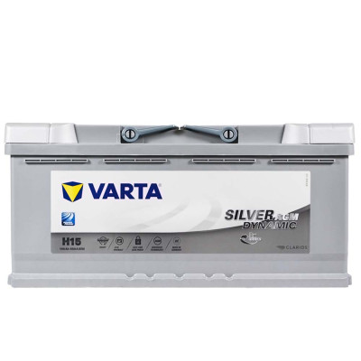 Автомобільний акумулятор VARTA Silver Dynamic AGM 105Ah 950А R+ (правий +) H15