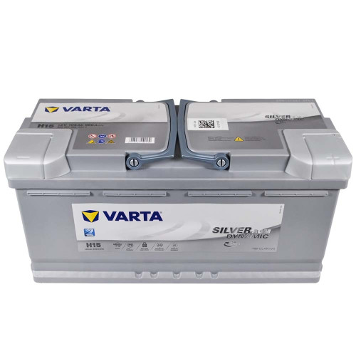 Автомобільний акумулятор VARTA Silver Dynamic AGM 105Ah 950А R+ (правий +) H15
