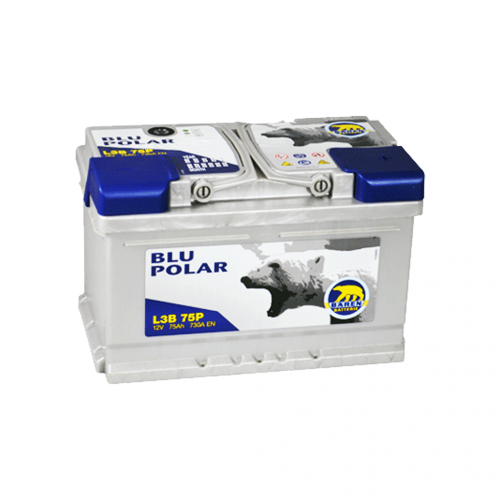 Автомобільний акумулятор BAREN Blu polar 75Аh 730А R+ (правий +)