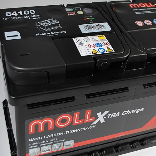 Автомобільний акумулятор MOLL X-Tra Charge (L5) 100Ah 850A R+ (правий +)