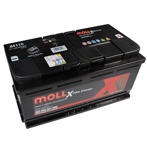 Автомобільний акумулятор MOLL X-Tra Charge (L6) 110Ah 900A R+ (правий +) Автомобільний акумулятор MOLL X-Tra Charge (L6) 110Ah 900A R+ (правий +)