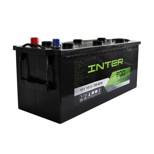 Автомобільний акумулятор INTER 140Ah 900A Eco L+ (D4) (WESTA, Україна)