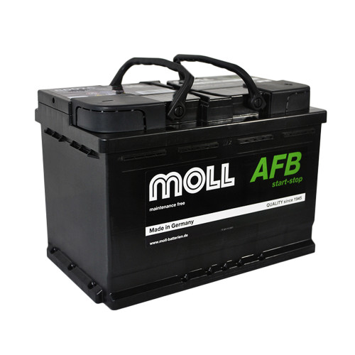 Автомобільний акумулятор MOLL AFB (L3) start/stop 76Ah 760A R+ (правий +) Автомобільний акумулятор MOLL AFB (L3) start/stop 76Ah 760A R+ (правий +)