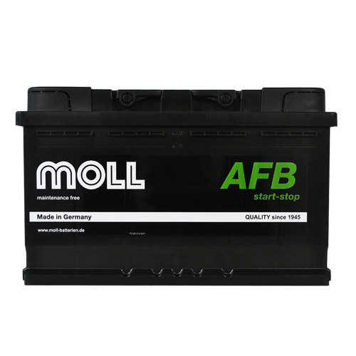 Автомобільний акумулятор MOLL AFB (L4) start/stop 86Ah 820A R+ (правий +) Автомобільний акумулятор MOLL AFB (L4) start/stop 86Ah 820A R+ (правий +)