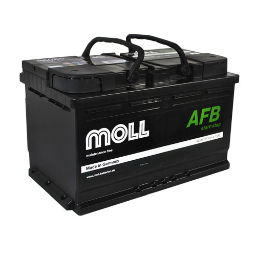 Автомобільний акумулятор MOLL AFB (L4) start/stop 86Ah 820A R+ (правий +) Автомобільний акумулятор MOLL AFB (L4) start/stop 86Ah 820A R+ (правий +)