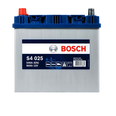 Автомобільний акумулятор BOSCH Asia 60Ah 540A L+ (лівий +) D23 (S40 250)