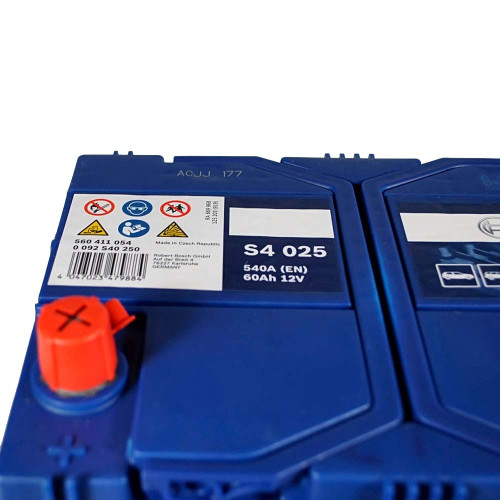 Автомобільний акумулятор BOSCH Asia 60Ah 540A L+ (лівий +) D23 (S40 250)