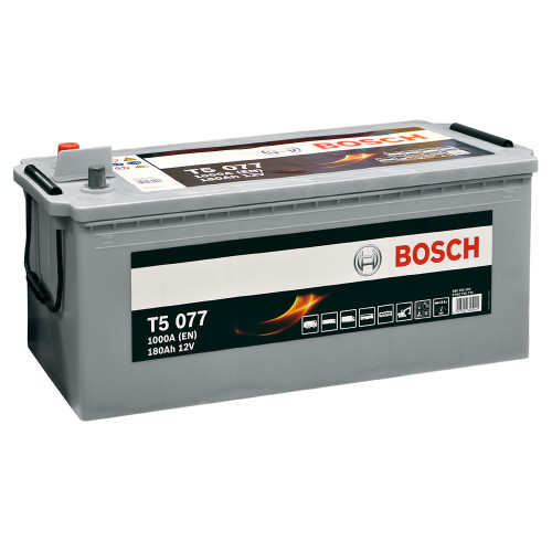Автомобільний акумулятор BOSCH 180Ah 1000A L+ (лівий +) T50 770 Автомобільний акумулятор BOSCH 180Ah 1000A L+ (лівий +) T50 770