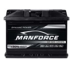 Автомобільний акумулятор MANFORСE 55Ah 520A L+ (лівий +) MF L1