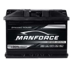 Автомобільний акумулятор MANFORСE 60Ah 600A L+ (лівий +) MF L2