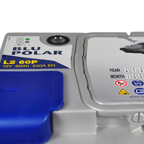Автомобільний акумулятор BAREN Blu polar 60Аh 540А R+ (правий +) L2