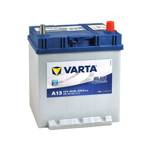 Автомобільний акумулятор VARTA Blue Dynamic Asia 40Ah 330A R+ (правий +) A13 Автомобільний акумулятор VARTA Blue Dynamic Asia 40Ah 330A R+ (правий +) A13