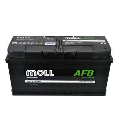 Автомобільний акумулятор MOLL AFB (L6) start/stop 106Ah 980A R+ (правий +)
