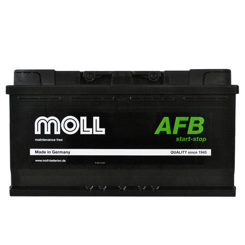 Автомобільний акумулятор MOLL AFB (L5) start/stop 96Ah 900A R+ (правий +) Автомобільний акумулятор MOLL AFB (L5) start/stop 96Ah 900A R+ (правий +)