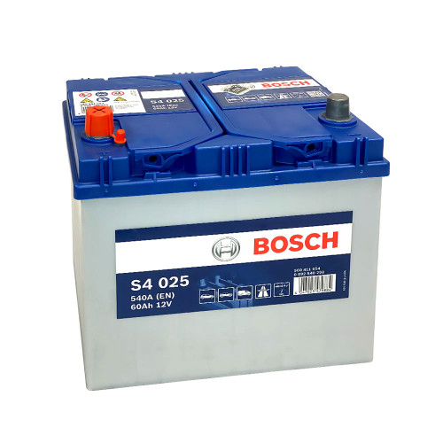 Автомобільний акумулятор BOSCH Asia 60Ah 540A L+ (лівий +) D23 (S40 250)