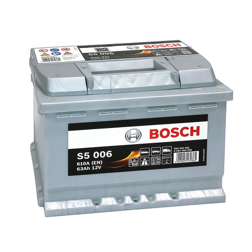 Автомобільний акумулятор BOSCH 63Ah 610A L+ (лівий +) L2 (S50 060)