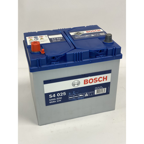 Автомобільний акумулятор BOSCH Asia 60Ah 540A L+ (лівий +) D23 (S40 250)