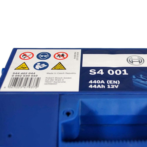 Автомобільний акумулятор BOSCH 44Ah 440A R+ (правий +) LB1 (S40 010) h=175
