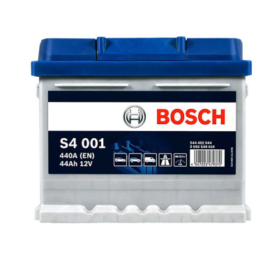 Автомобільний акумулятор BOSCH 44Ah 440A R+ (правий +) LB1 (S40 010) h=175