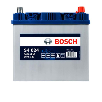 Автомобільний акумулятор BOSCH Asia 60Ah 540A R+ (правий +) S40 240