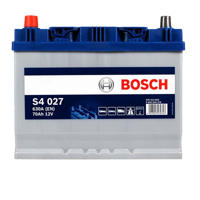 Автомобільний акумулятор BOSCH Asia 70Ah 630A L+ (лівий +) D26 (S40 270) н.к.
