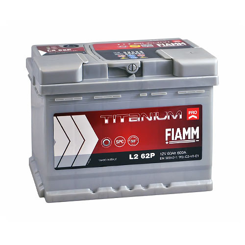 Автомобільний акумулятор FIAMM Titanium Pro 60Аh 600А R+ (правий +) (h-175)