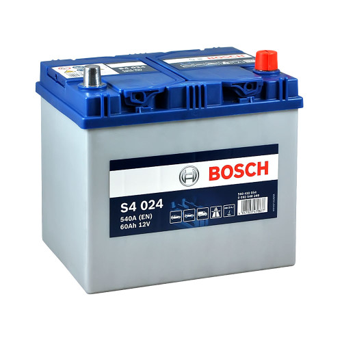 Автомобільний акумулятор BOSCH Asia 60Ah 540A R+ (правий +) S40 240 Автомобільний акумулятор BOSCH Asia 60Ah 540A R+ (правий +) S40 240