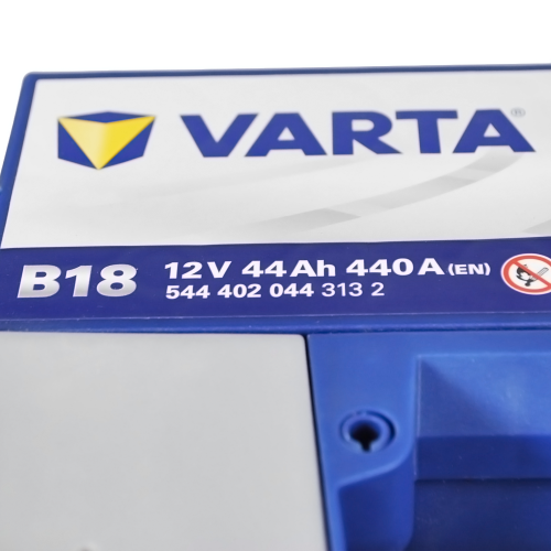 Автомобільний акумулятор VARTA Blue Dynamic 44Ah 440A R+ (правий +) B18