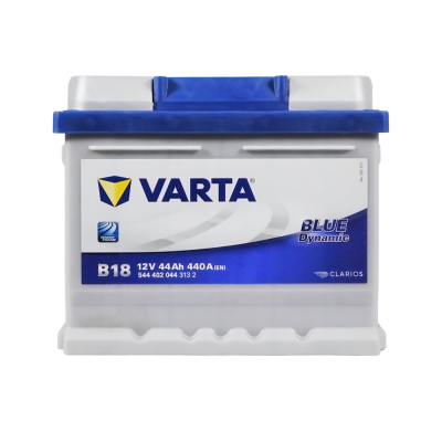 Автомобільний акумулятор VARTA Blue Dynamic 44Ah 440A R+ (правий +) B18