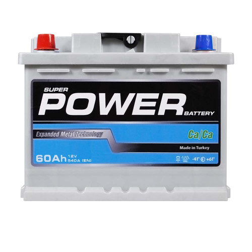 Автомобільний акумулятор POWER Silver 60Аh 540A L+ (лівий +) L2 MF