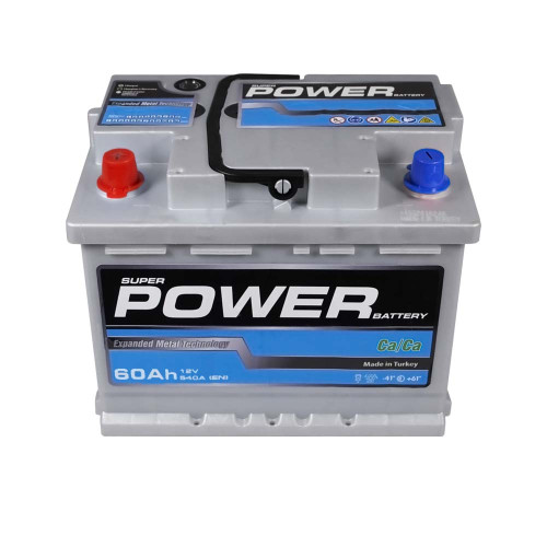 Автомобільний акумулятор POWER Silver 60Аh 540A L+ (лівий +) L2 MF