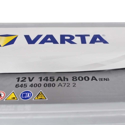 Автомобільний акумулятор VARTA Promotive Silver 145Ah 800A L+ (лівий +) K7