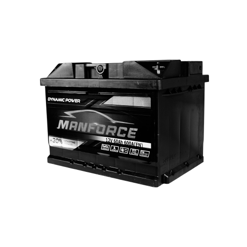 Автомобільний акумулятор MANFORСE 60Ah 600A R+ (правий +) MF L2