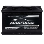 Автомобільний акумулятор MANFORСE 60Ah 600A R+ (правий +) MF L2