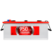 Автомобільний акумулятор MAXION Premium 155Аh 950A L+ (лівий +) TR D4A