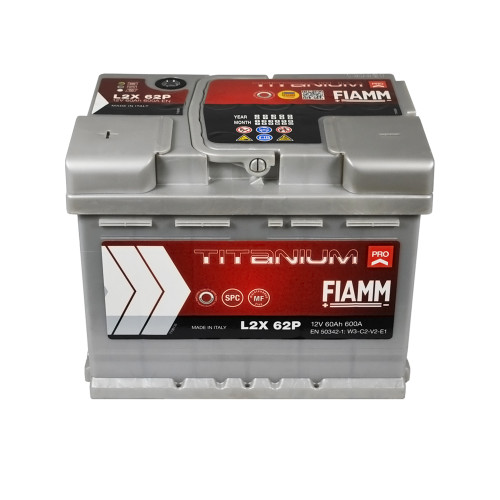 Автомобільний акумулятор FIAMM Titanium Pro 60Аh 600А L+ (лівий +)