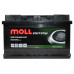Автомобільний акумулятор MOLL EFB (L2B) 65Ah 680A R+ (правий +)