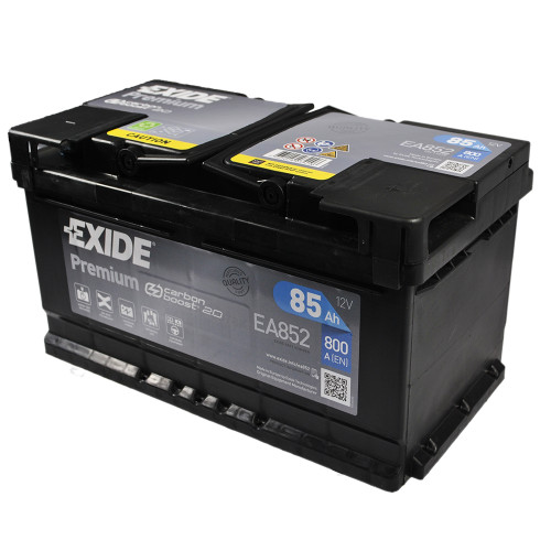 Автомобільний акумулятор EXIDE Premium (EA852) 85Аh 800Ah R+ h=175